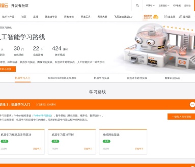 阿里云AI学习路线